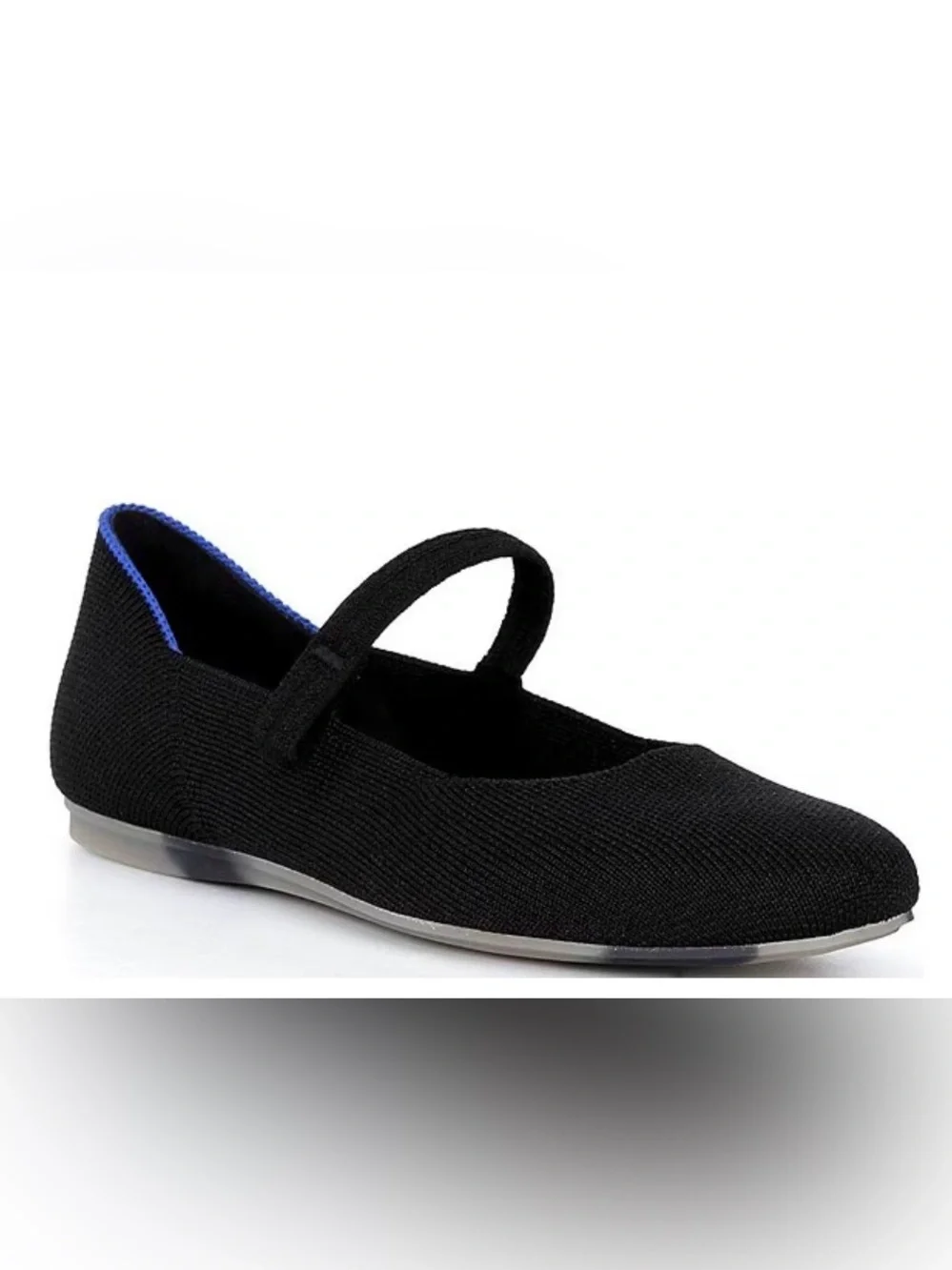 Rothy’s Square Toe Mary Jane Flats - Black